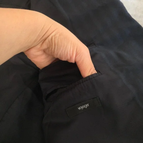 Cerruti 1881 Voyager Men's 40R Dark Gray Stripe Blazer Made in Italy Sport Coat - Picture 12 of 16